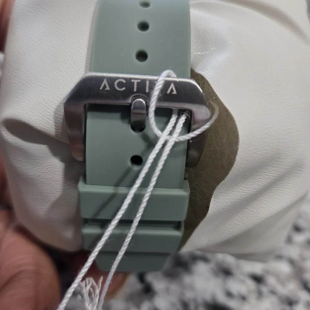 Ativa Gray Smartwatch with Retro-Modern LCD Display